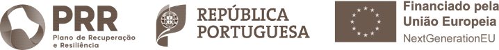 Cofinanciamento: PRR · República Portuguesa · Financiado pela União Europeia — NextGenerationEU